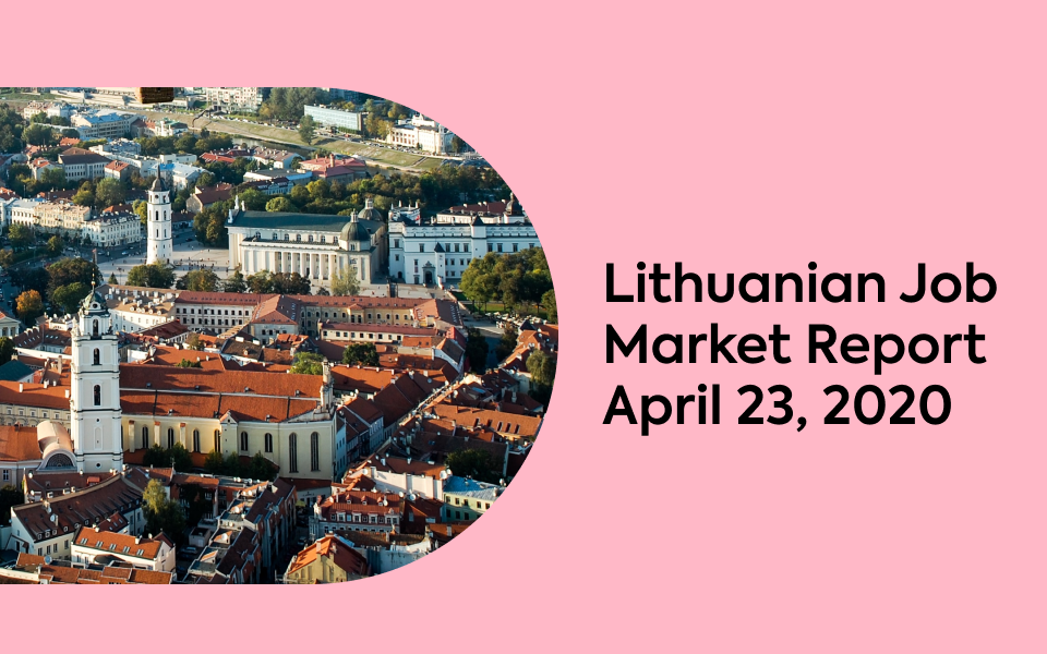 Lithuanian Job Market Report, April 23, 2020