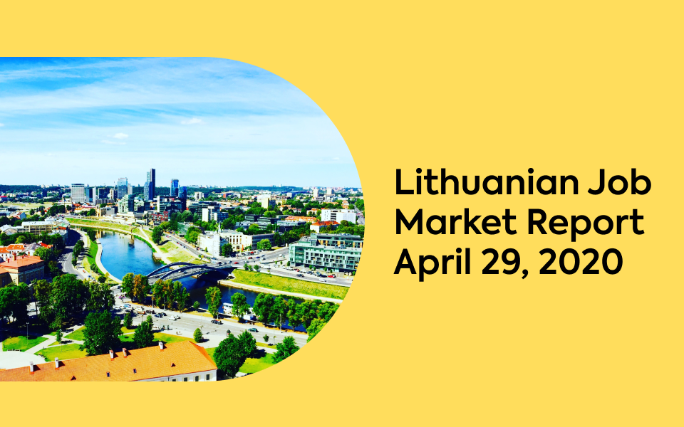 Lithuanian Job Market Report, April 29, 2020