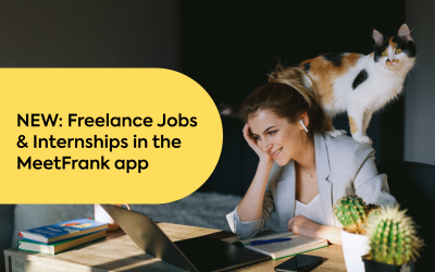 NEW: Freelance Jobs & Internships in the MeetFrank App