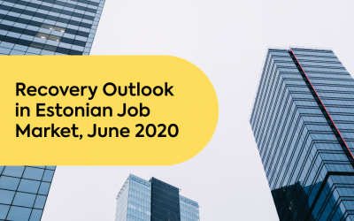 Recovery Outlook in Estonian Job Market, June 2020