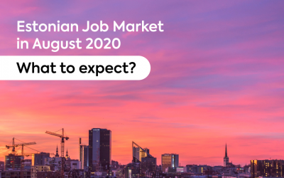 Estonian Job Market in August 2020 – What to Expect?