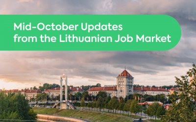 Mid-October Updates from the Lithuanian Job Market