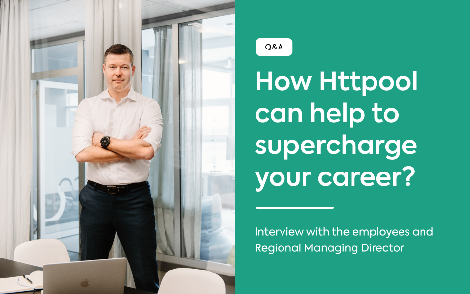 Q&A: How Httpool can help to supercharge your career?