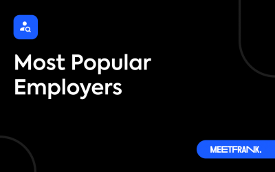 Most Popular Employers on MeetFrank