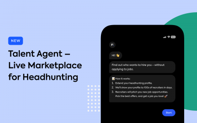 NEW The Talent Agent – Live Marketplace for Headhunting